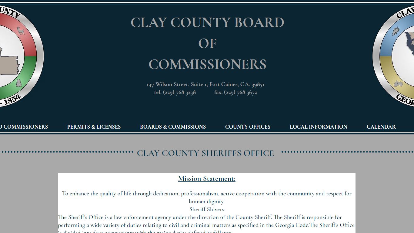 Clay County Sheriffs Department